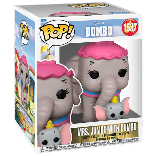 Funko POP #1537 Super Disney Dumbo Mrs. Jumbo with Dumbo Figure